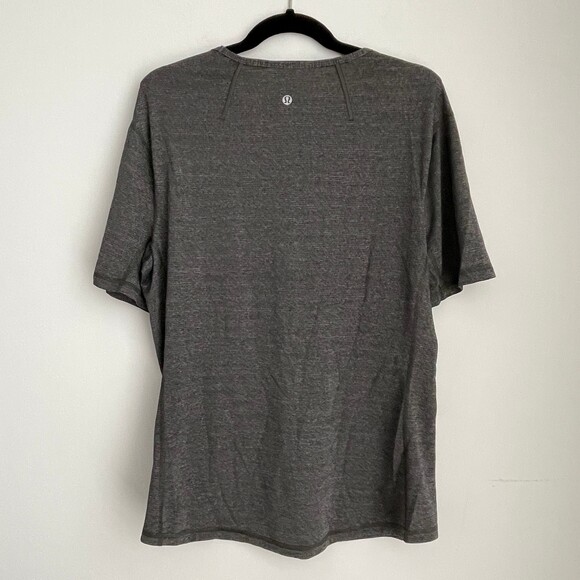 Lululemon Men's Crew Neck Activewear T-Shirt Gray Size Small - Picture 6 of 8
